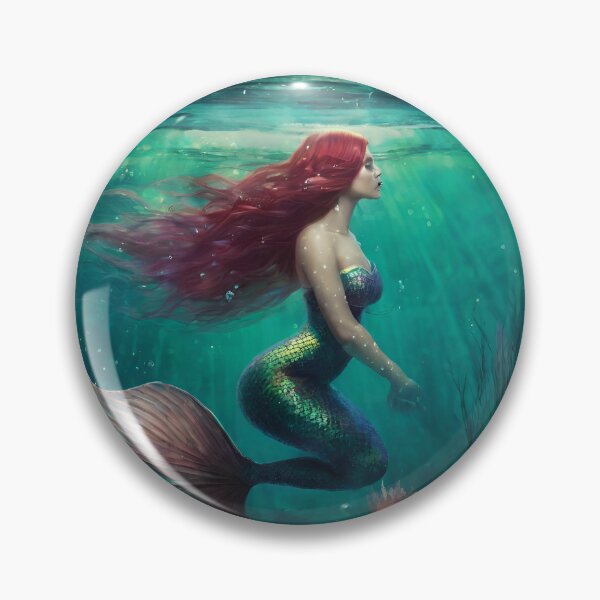 Item preview, Melodia Ruiva: Sereia Sob as Águas designed and sold by jaquelinedejff.