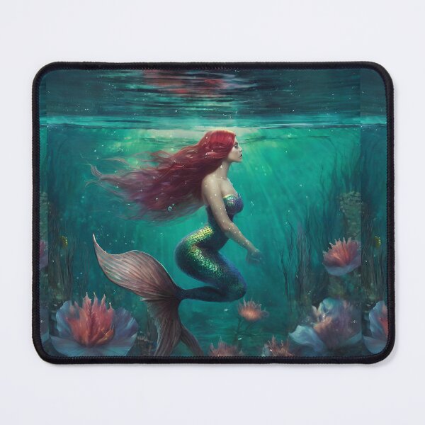 Item preview, Melodia Ruiva: Sereia Sob as Águas designed and sold by jaquelinedejff.