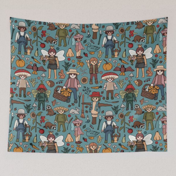 Item preview, Cottage Core Harvest Moon All Over Print designed and sold by Unhinged Heather.