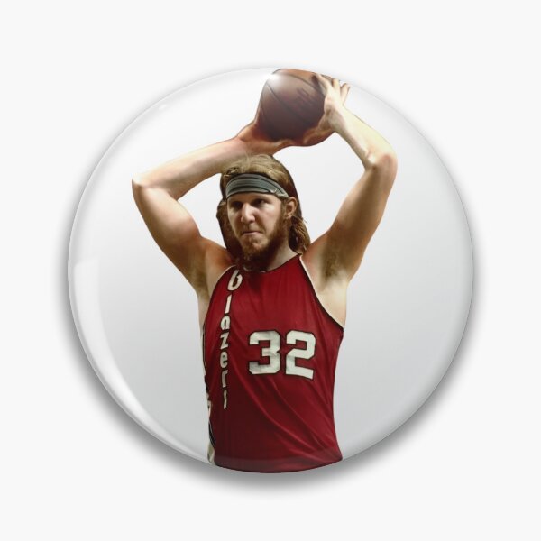 Item preview, Bill Walton Basketball Legend Fan Retro Design designed and sold by PollyAime.