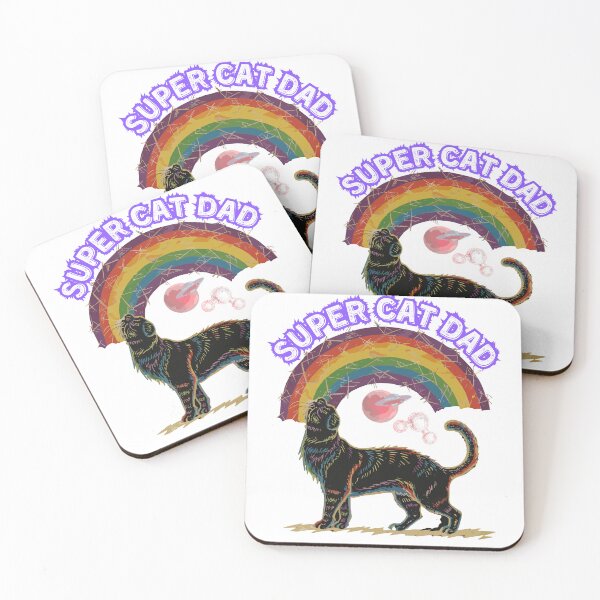 Item preview, fathers day cat lovers funny father's day designed and sold by artscreat.