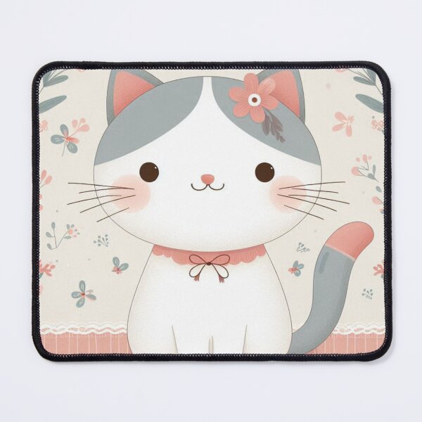 Item preview, A beautiful house cat with bright colors designed and sold by Dokak Shop.
