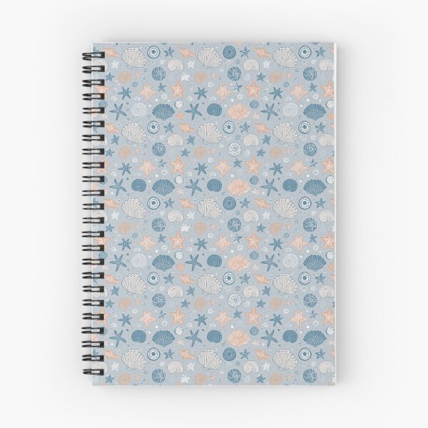 Item preview, Coastal Starfish and Seashell Pattern - Marine Elegance designed and sold by carlitasart.