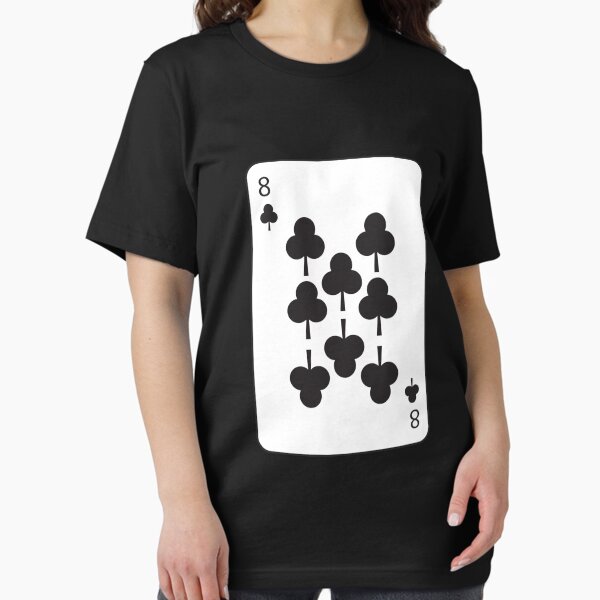 Item preview, 8 of Clubs, deck of cards, card game designed and sold by Numbers-Art.