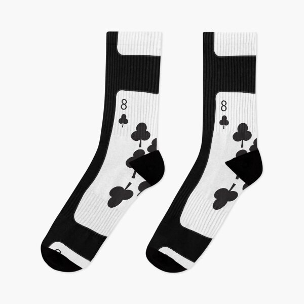 Item preview, 8 of Clubs, deck of cards, card game designed and sold by Numbers-Art.