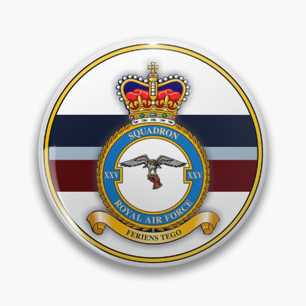 Item preview, Royal Air Force 25 Squadron crest sqn RAF memorabilia  designed and sold by LaughingProf.