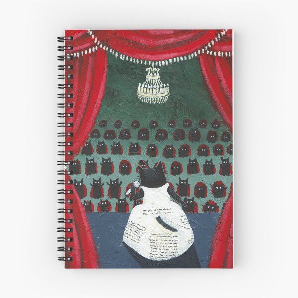 Item preview, The Cat Singer designed and sold by KilkennyCat Art.