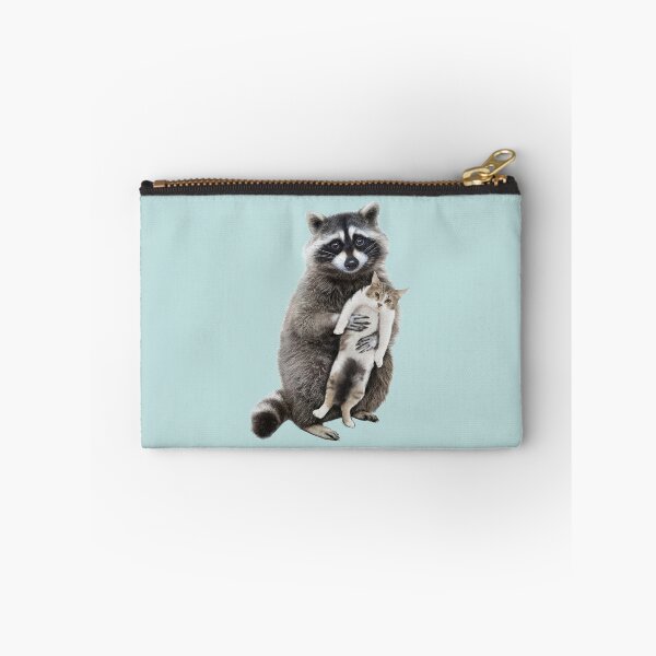 Item preview, mapache llevando gatito  designed and sold by TeeARTHY.