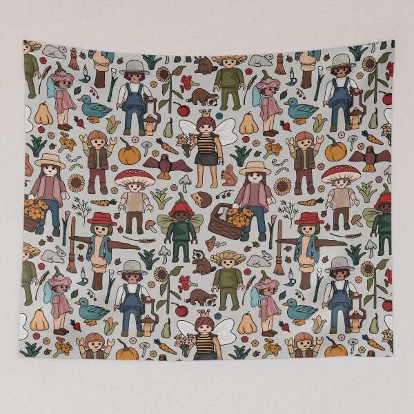 Item preview, Cottage Core Harvest Moon All Over Print designed and sold by Unhinged Heather.