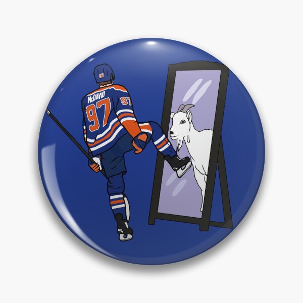 Artikelvorschau, Connor McDavid Spiegel GOAT entworfen und verkauft von RatTrapTees.
