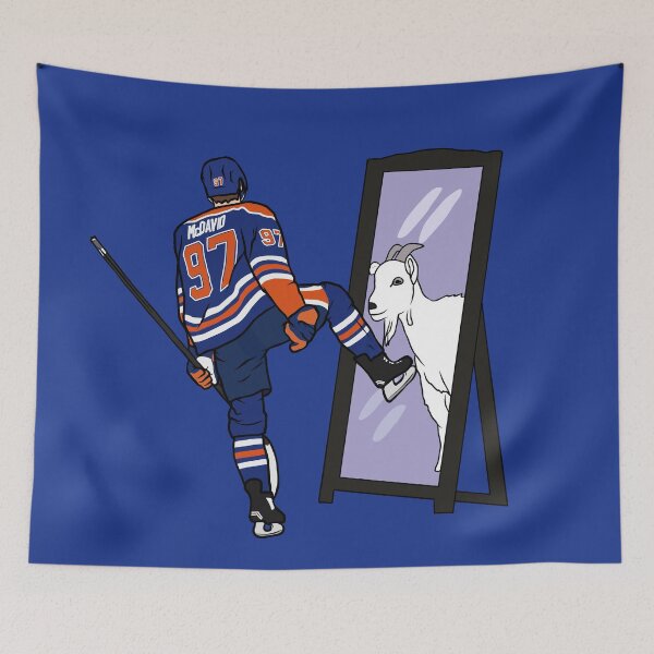Artikelvorschau, Connor McDavid Spiegel GOAT entworfen und verkauft von RatTrapTees.