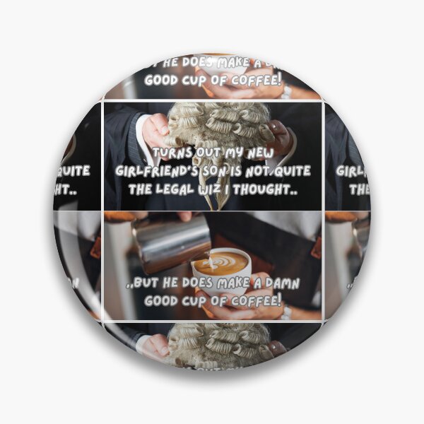 Item preview, Barrister v Barista Funny Design designed and sold by CoyoteGifts.