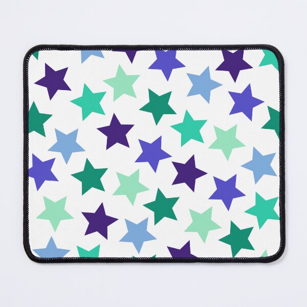 Item preview, Gay Men's Pride Stars Blue Green designed and sold by JoyfulJen.