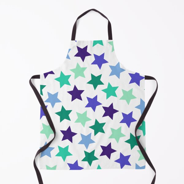 Item preview, Gay Men's Pride Stars Blue Green designed and sold by JoyfulJen.