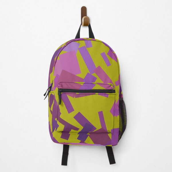 Item preview, Purple Gradient Tones Abstract Spiraled Rectangles Grid Yellow  designed and sold by Alchemy-A-La-G.