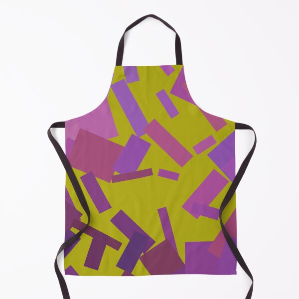 Item preview, Purple Gradient Tones Abstract Spiraled Rectangles Grid Yellow  designed and sold by Alchemy-A-La-G.