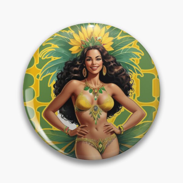 Item preview, Brazilian samba dancer design designed and sold by La Loca.