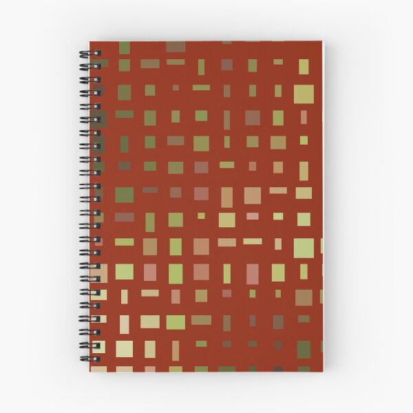 Item preview, Gold Tone Shimmer Look Rectangle Grid Red  designed and sold by Alchemy-A-La-G.