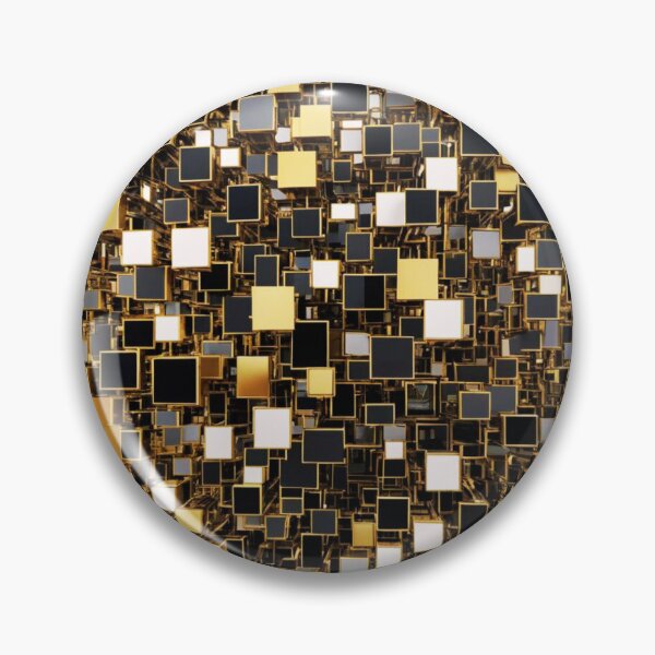 Item preview, Gold and Gemstone Squares designed and sold by redask2me.