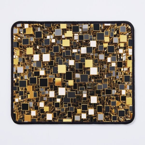 Item preview, Gold and Gemstone Squares designed and sold by redask2me.