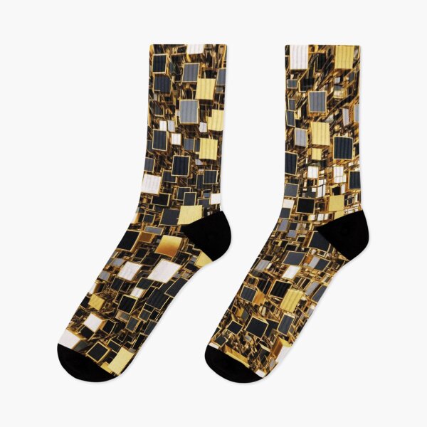 Item preview, Gold and Gemstone Squares designed and sold by redask2me.