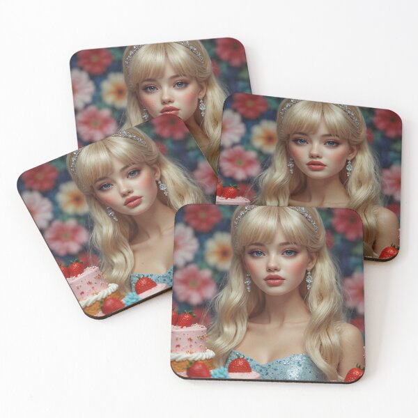 Item preview, Photo of a beautiful girl with strawberry cake  designed and sold by Millionsxi.