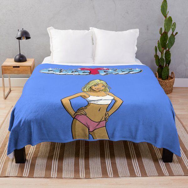 Item preview, CutiePie #1 - Blue-eyed blonde in crop top designed and sold by CutiePiesArt.