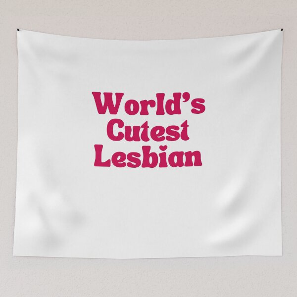 Item preview, World's Cutest Lesbian T-Shirt, Pride 2024 Tee, Lesbian Pride T Shirt, LGBTQ Pride designed and sold by CloverAnnie.