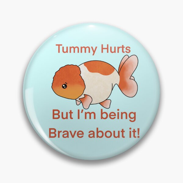 Item preview, Ranchu Tummy Hurts designed and sold by Awkward-Ark.