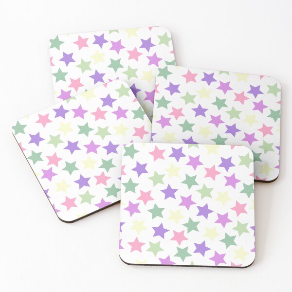 Item preview, Genderfae Pride Flag Stars Pastel Pink Purple Green designed and sold by JoyfulJen.