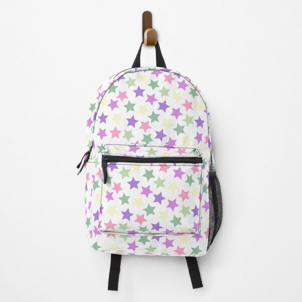Item preview, Genderfae Pride Flag Stars Pastel Pink Purple Green designed and sold by JoyfulJen.