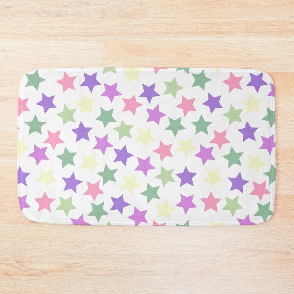 Item preview, Genderfae Pride Flag Stars Pastel Pink Purple Green designed and sold by JoyfulJen.