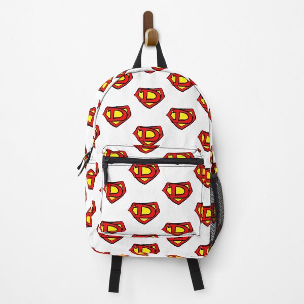 Item preview, Superhero Letter on Chest D cute cartoon version designed and sold by debelder.