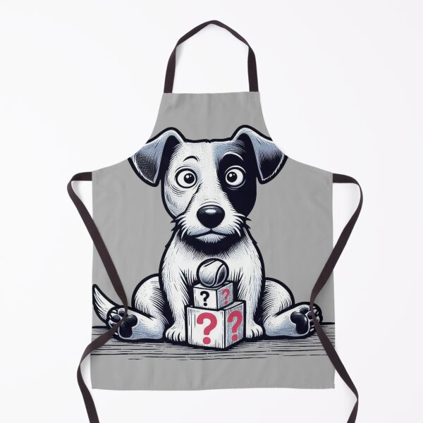 Item preview, A simple, confused dog playing designed and sold by Dokak Shop.