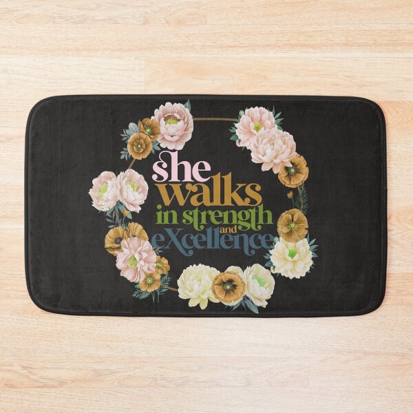 Item preview, STRENGTH AND EXCELLENCE designed and sold by alegnacreates.