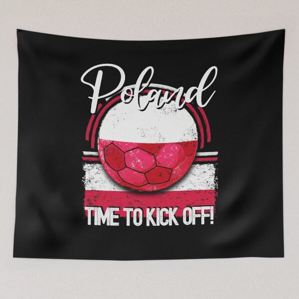 Item preview, Poland Football Time to Kick Off, Vintage Soccer designed and sold by orangeblue21.
