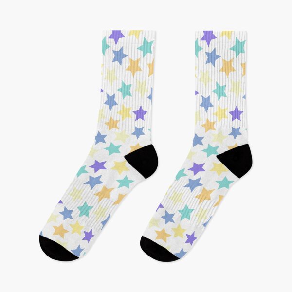 Item preview, Genderfaun Pride Flag Stars Pastel Blue designed and sold by JoyfulJen.