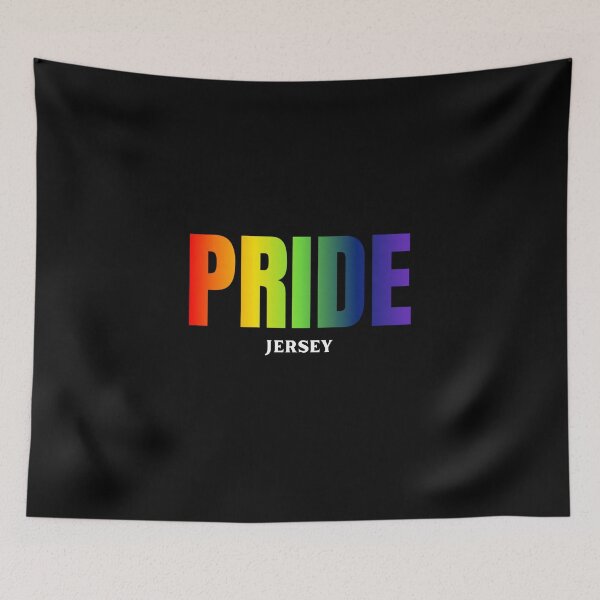 Item preview, Jersey Pride t-shirt, Rainbow color pride LGBTQ graphic t-shirt, Pride unisex t-shirt designed and sold by PrideBeProud.
