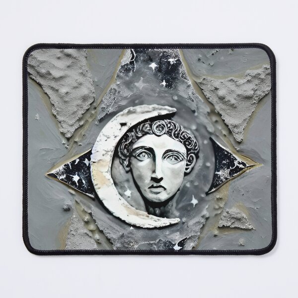 Item preview, Crescent Moon Man  designed and sold by Elena Ray.