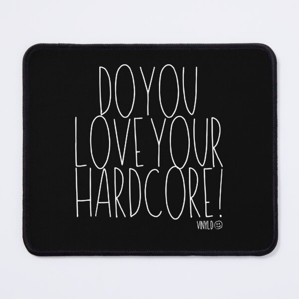 Item preview, Hardcore (White Design) designed and sold by vinyldshop.