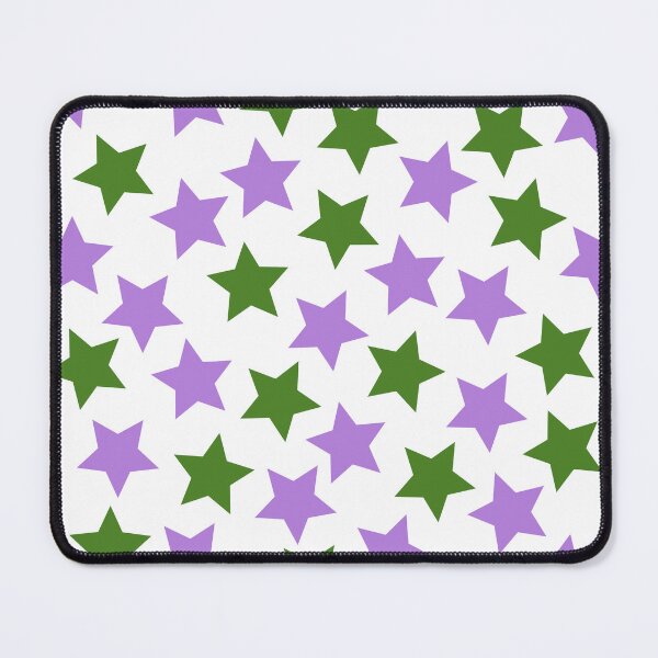 Item preview, Genderqueer Pride Flag Stars Green Purple designed and sold by JoyfulJen.