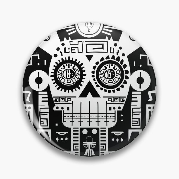 Item preview, Ancient alien hieroglyph art space invader communication designed and sold by scooterbaby.