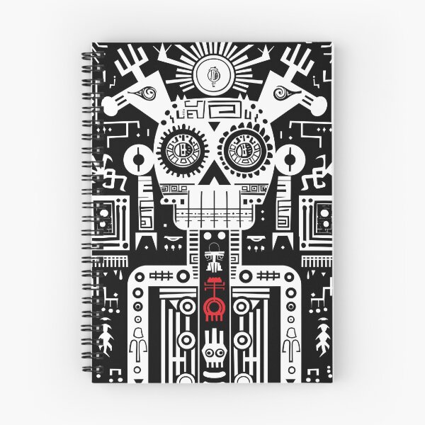 Item preview, Ancient alien hieroglyph art space invader communication designed and sold by scooterbaby.