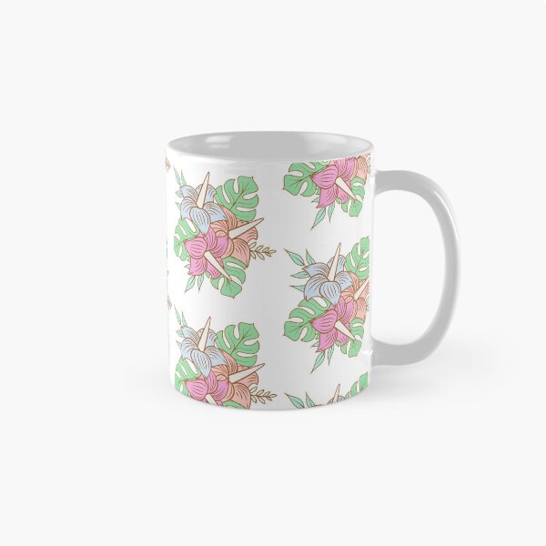 Item preview, Pastel Tropical Flowers designed and sold by Whimsywilds.
