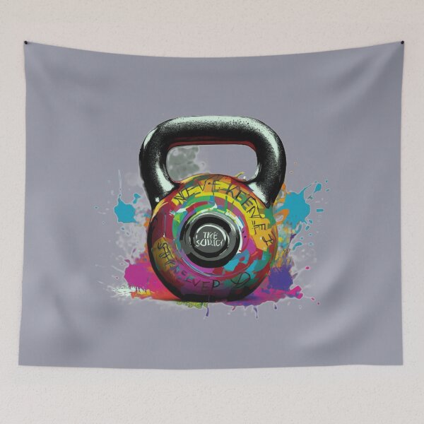 Item preview, kettle with the inscription never give up designed and sold by artistry2024.