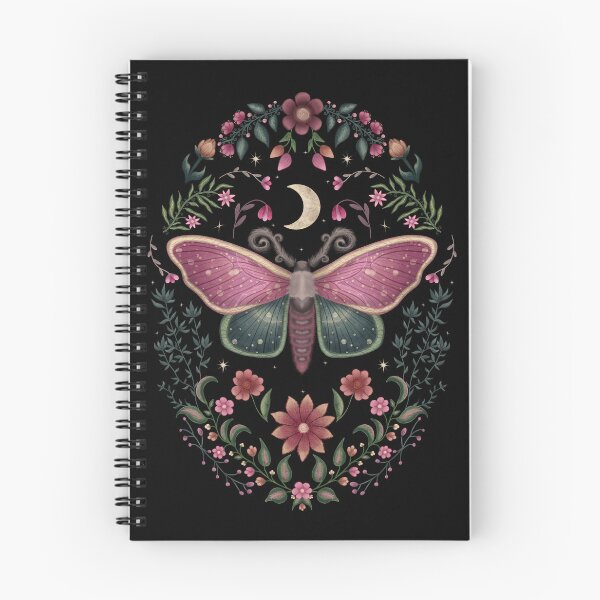 Item preview, Whimsical Moth - vertical elliptic version designed and sold by Witchy-shop.