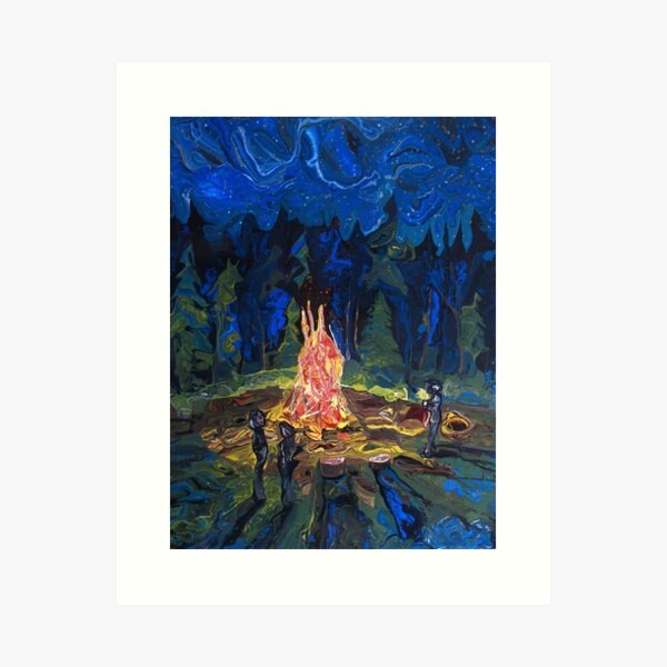 Spring Burn  Art Print