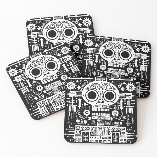 Item preview, Ancient people use hieroglyph art space invader communication designed and sold by scooterbaby.