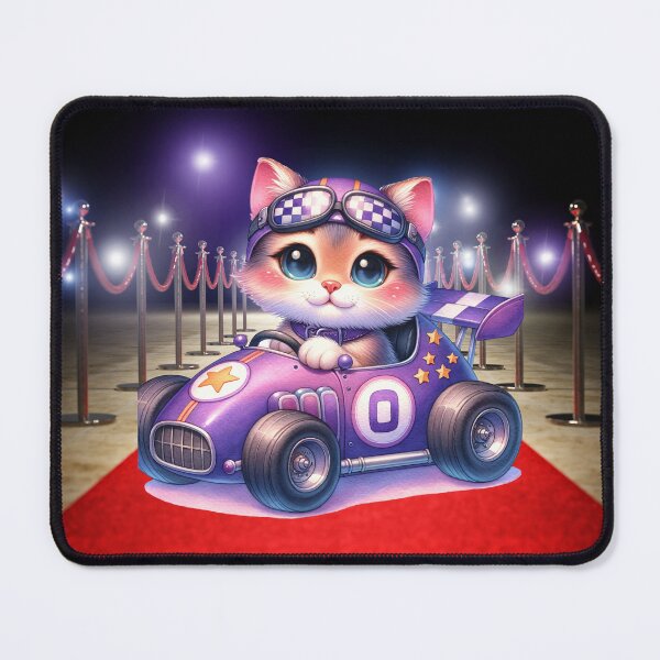 Item preview, Glamorous Kitten Racer on the Red Carpet designed and sold by Sillytoe.