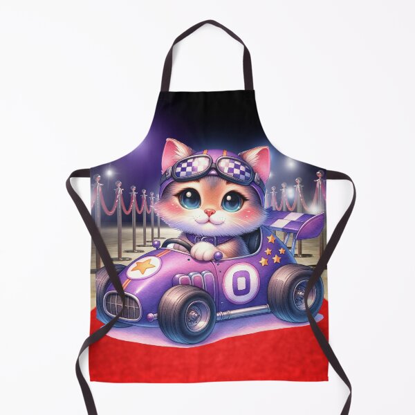 Item preview, Glamorous Kitten Racer on the Red Carpet designed and sold by Sillytoe.